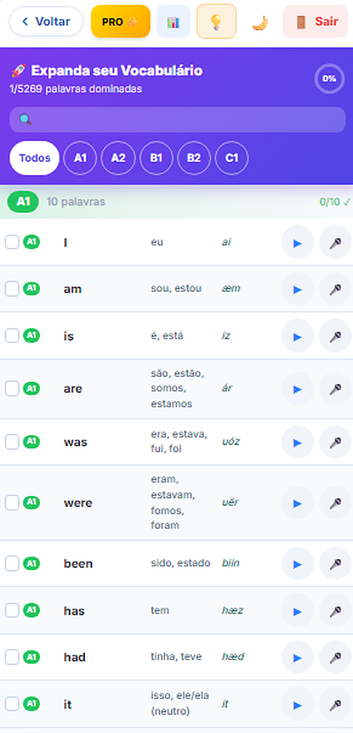 Expanda seu Vocabulário LingoTale